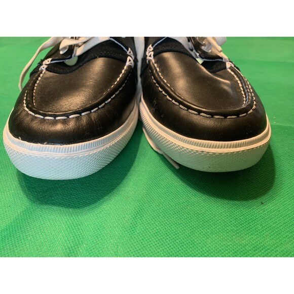 Men’s Diamond Supply Co Yacht Club Boat Shoes Size 9.5 Color Black - Picture 8 of 10